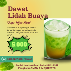 Gudep Wirausaha - Dawet Lidah Buaya