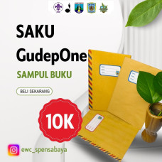 Saku || Sampul Buku dari Amplop Bekas 