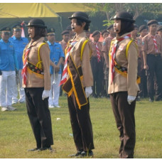 Petugas Upacara Peringatan Hari Pramuka ke-64 Kabupaten Sidoarjo Petugas Upacara Peringatan Hari Pramuka ke-64 Kabupaten Sidoarjo